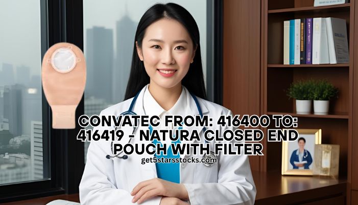 convatec from: 416400 to: 416419 - natura closed end pouch with filter