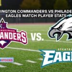 washington commanders vs philadelphia eagles match player stats